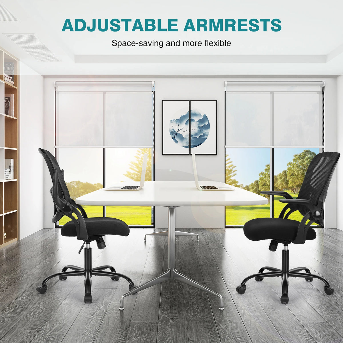 JHK Ergonomic Mesh Backrest Office Chair Adjustable Height