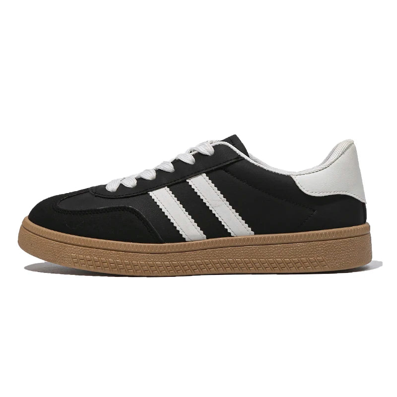 Women Lace-Up Casual Sneakers Breathable Tennis Shoes