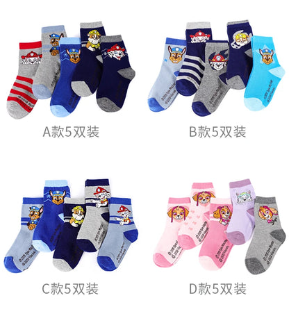 Genuine Paw Patrol Cartoon Socks for Kids