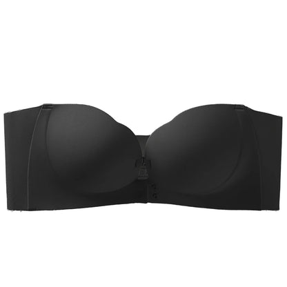Wireless Strapless Pushup Bra 3D Molded Petal Design