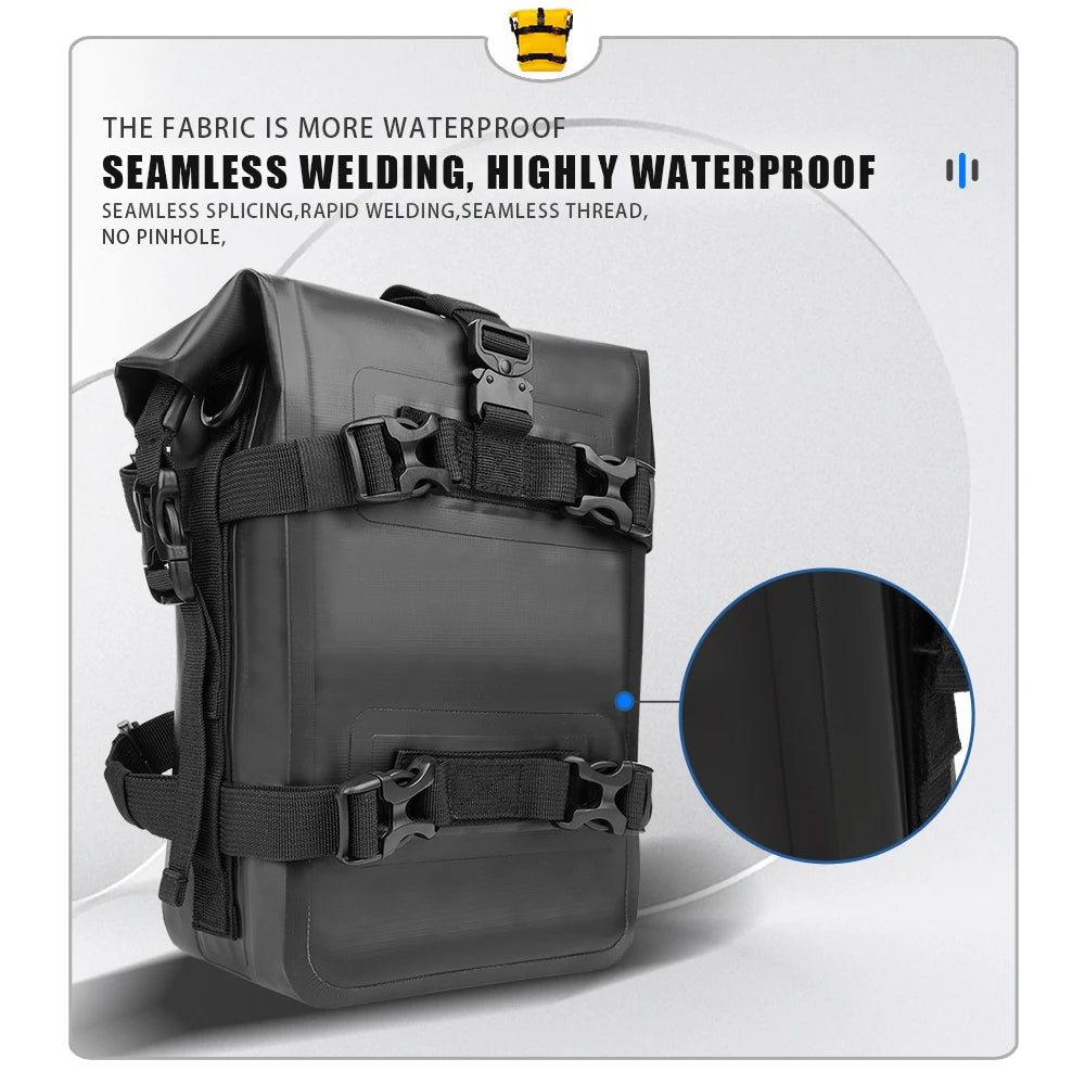 Waterproof Motorcycle Frame Bumper Bag for BMW and Honda