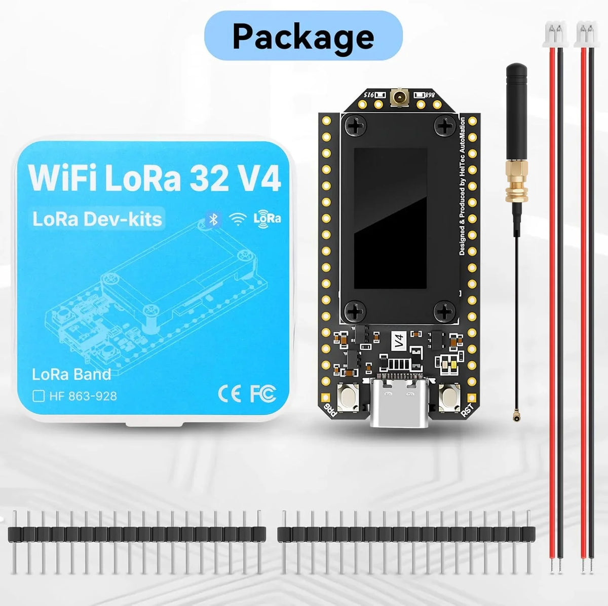 Heltec V4 ESP32-S3 Development Board with LoRa Module