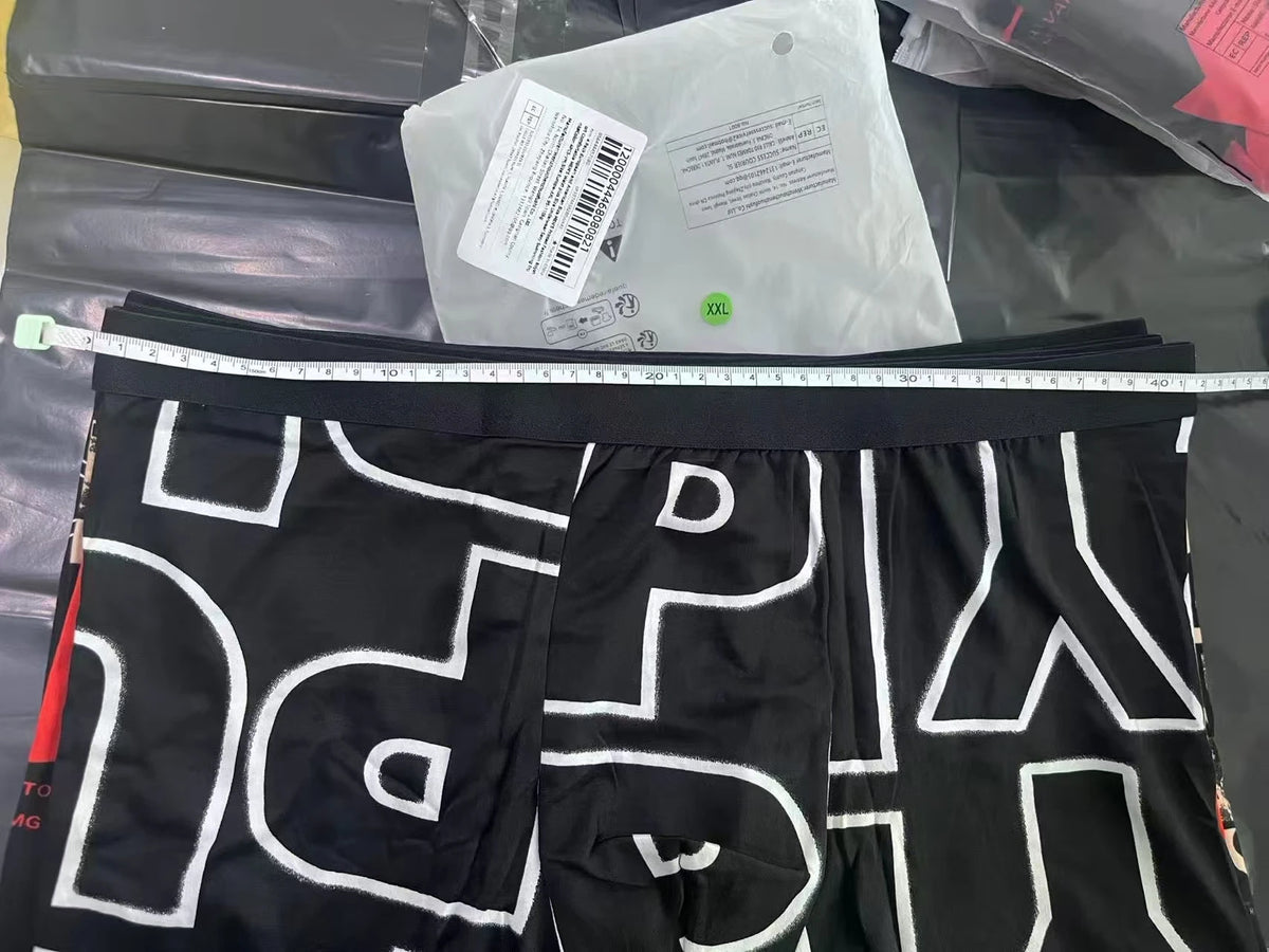Men's Printed Boxer Shorts Comfortable Plus Size