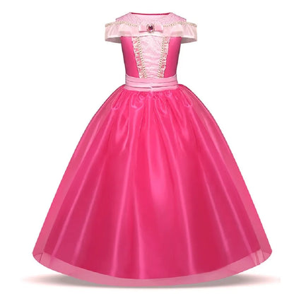 Kids Princess Dress Cinderella Cosplay Costume for Girls