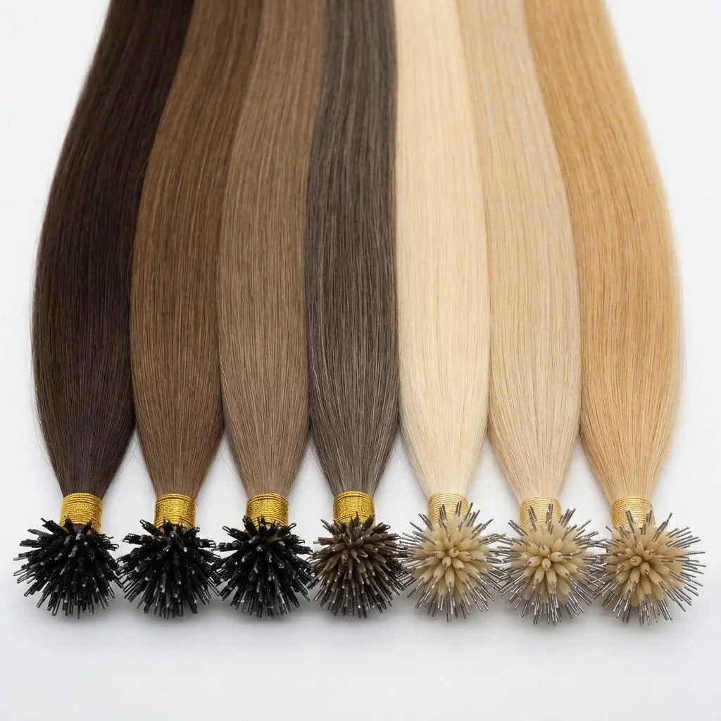 Micro Ring Ombre Human Hair Extensions 18-30 Inches