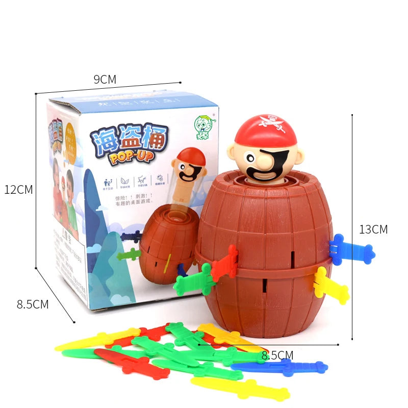 Jumping Pirates Barrel Game Toy for Kids