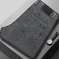 Men's Slim Denim Jeans Casual Elastic Trousers Black Gray