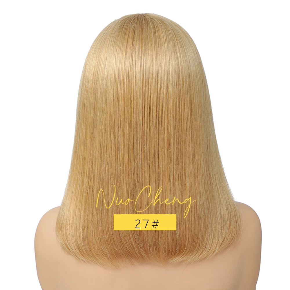 Human Hair 13X4 Lace Frontal Bob Wig for Black Women