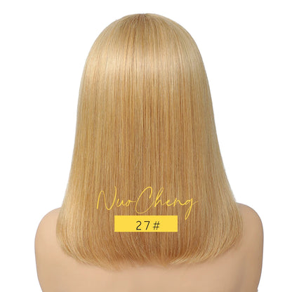 Human Hair 13X4 Lace Frontal Bob Wig for Black Women