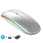 Rechargeable Wireless Mouse Dual Modes for PC and Laptop
