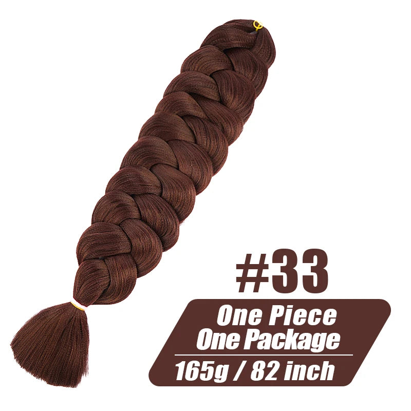 Kanekalon Jumbo Braiding Hair 82 Inch Kinky Straight
