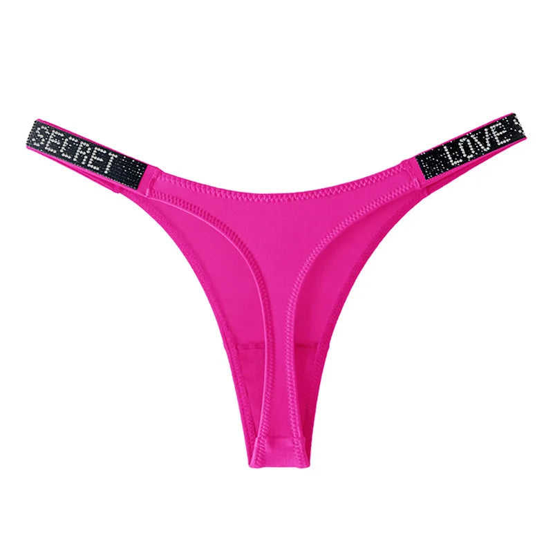 Low Waist G-String Panties for Women in Polyester