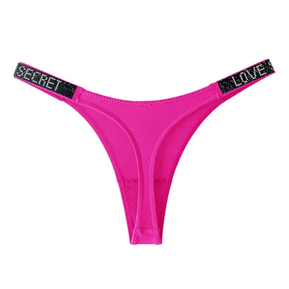 Low Waist G-String Panties for Women in Polyester