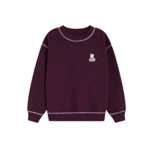 Kids Cute Print Cotton Sweatshirt and Skirt Set