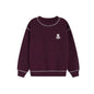 Kids Cute Print Cotton Sweatshirt and Skirt Set