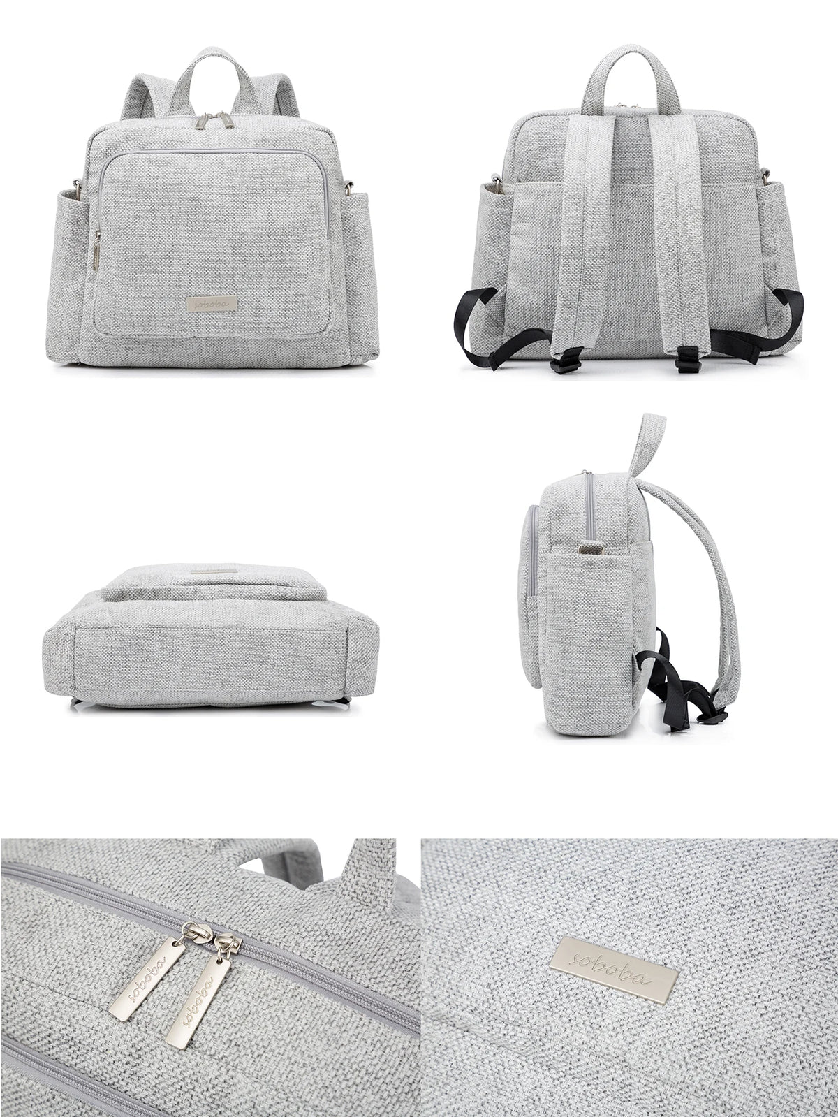 Soboba Waterproof Polyester Diaper Backpack for Babies