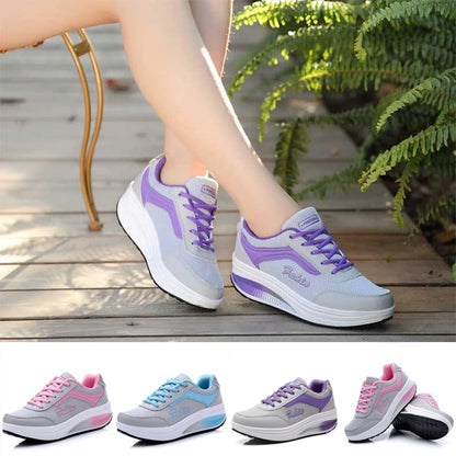 Women Vulcanized Sneakers Shoes Blatform Plus Size