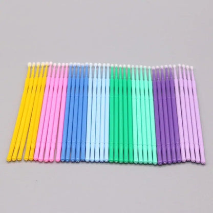Disposable Micro Brushes for Eyelash Extension Cleaning