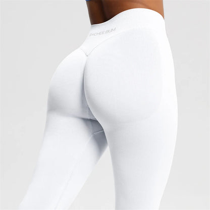 Women Seamless Bum Shaping Leggings Fitness Pants