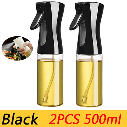 Oil Spray Bottle for Cooking Kitchen Plastic 200ml 300ml 500ml