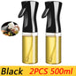 Oil Spray Bottle for Cooking Kitchen Plastic 200ml 300ml 500ml