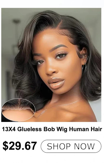 1B Pixie Cut Human Hair Wig Loose Curly Bangs 6 Inch