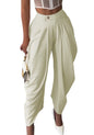 Women High Waist Loose Jogger Pants Casual Trousers