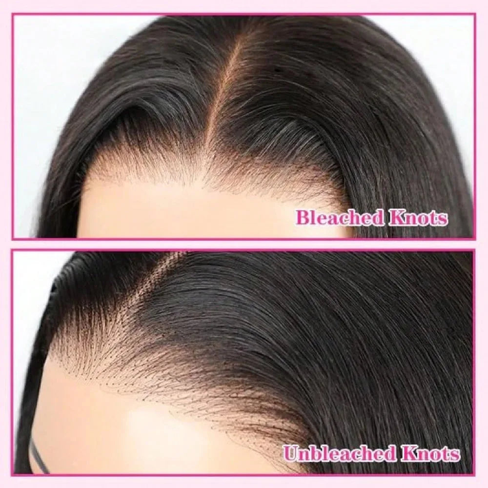Brazilian Straight Human Hair Wig 13x4 Transparent Lace