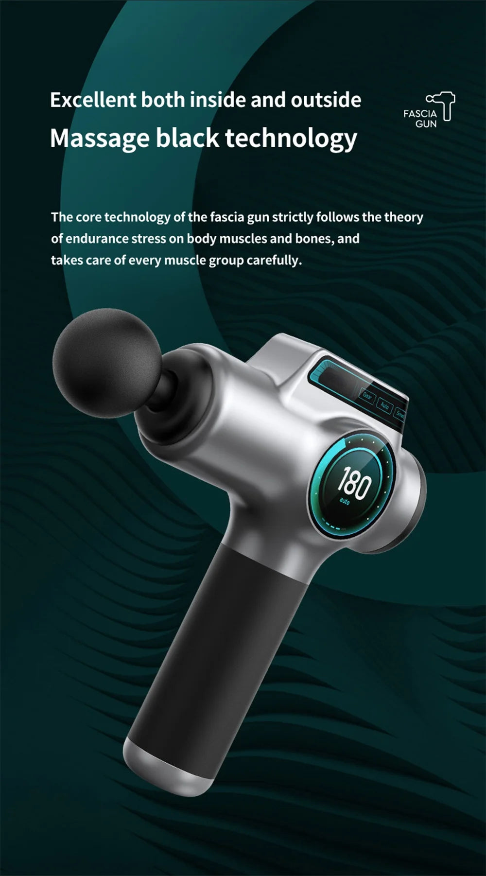 Professional Massage Gun -Neck & Back Relief
