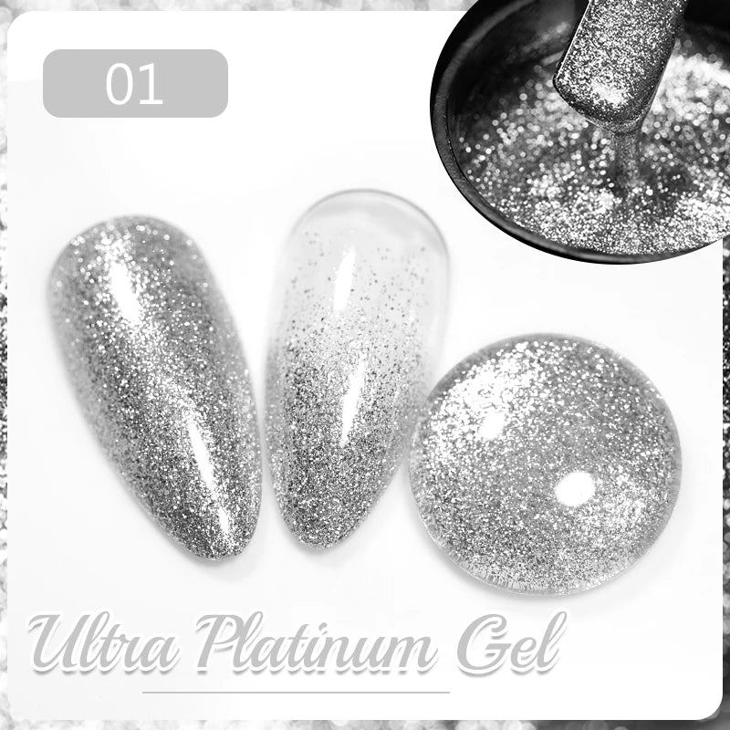 Clear 3D No Wipe Sculpture Gel Nail Polish 15ML
