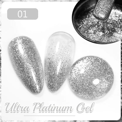 Clear 3D No Wipe Sculpture Gel Nail Polish 15ML