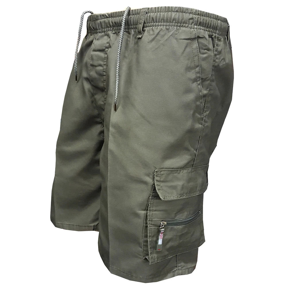 Men's Camouflage Cargo Shorts Summer Tactical Pants