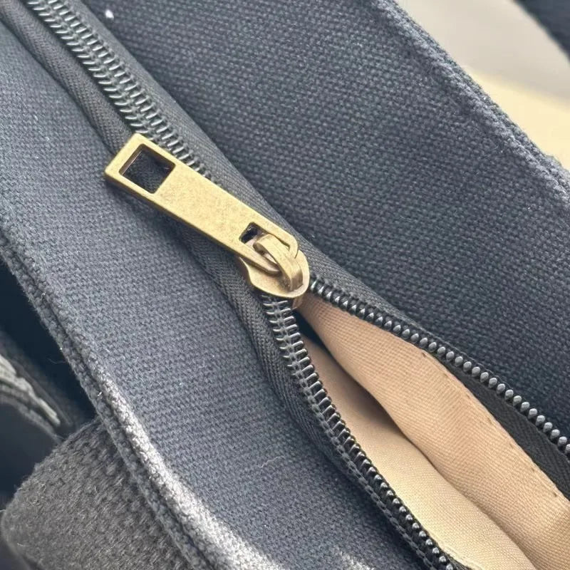 Canvas Large Capacity Commuter Shoulder Handbag