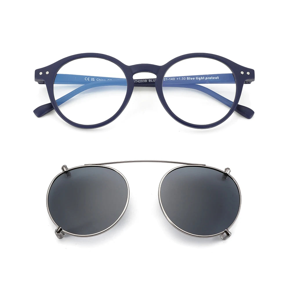 ZENOTTIC Clip-On Polarized Sunglasses for Women