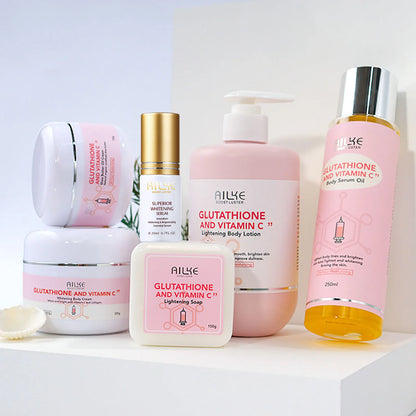 AILKE Vitamin C & Glutathione Skincare Set