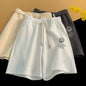 M-8XL Cotton Polyester Casual Wide Leg Shorts for Men
