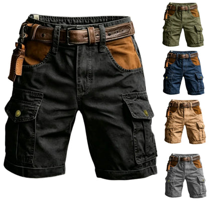 Men's Casual Cotton Bermuda Shorts Plus Size