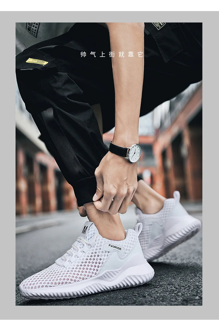 Men's Breathable Mesh Running Shoes
