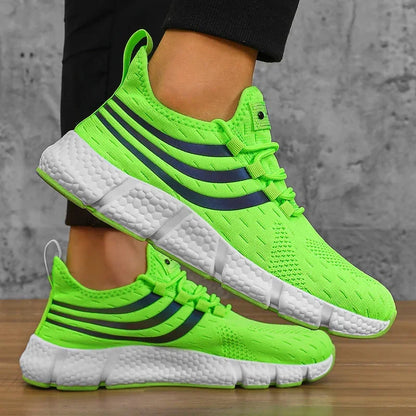Men's Breathable Platform Running Sneakers