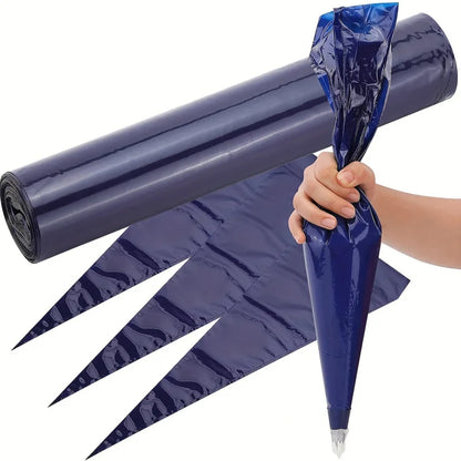 21 Inch Disposable Thickened Plastic Pastry Bag