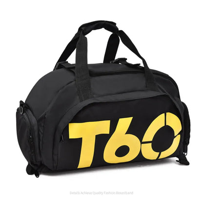 Waterproof Nylon Gym Bag for Fitness and Travel