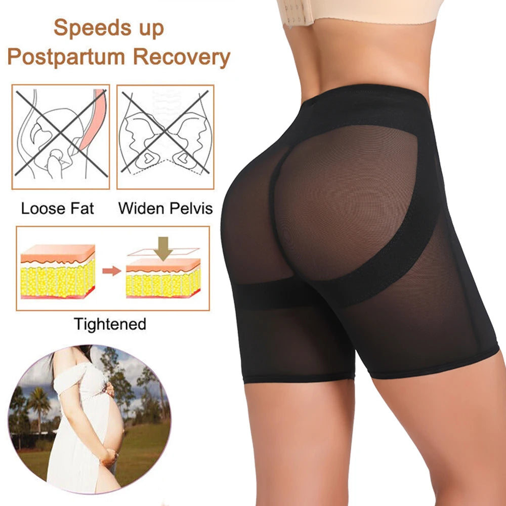 High Waist Breathable Shaping Shorts for Women
