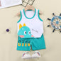 Cotton Summer Kids Clothing Set T-Shirt and Shorts