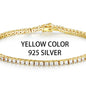 Moissanite Tennis Bracelet for Women in 14K Gold