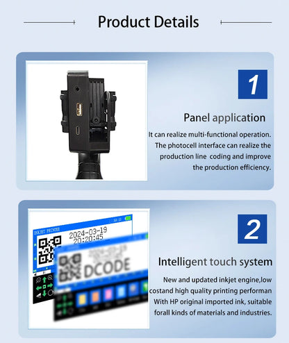 DCODE 1755PLUS Handheld Inkjet Printer