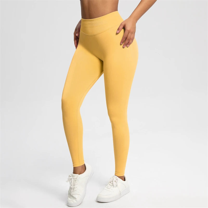 Women Seamless Bum Shaping Leggings Fitness Pants