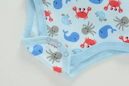 Baby Bodysuit Summer Romper for Newborns 0-12M