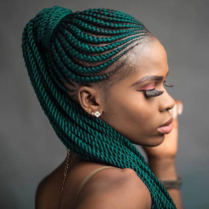 Synthetic Kanekalon Pre Stretched Curly Jumbo Braids