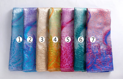 Nigerian Jacquard Brocade Lace Fabric 5 Yards