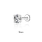 Canner Moissanite Stud Earrings 925 Sterling Silver